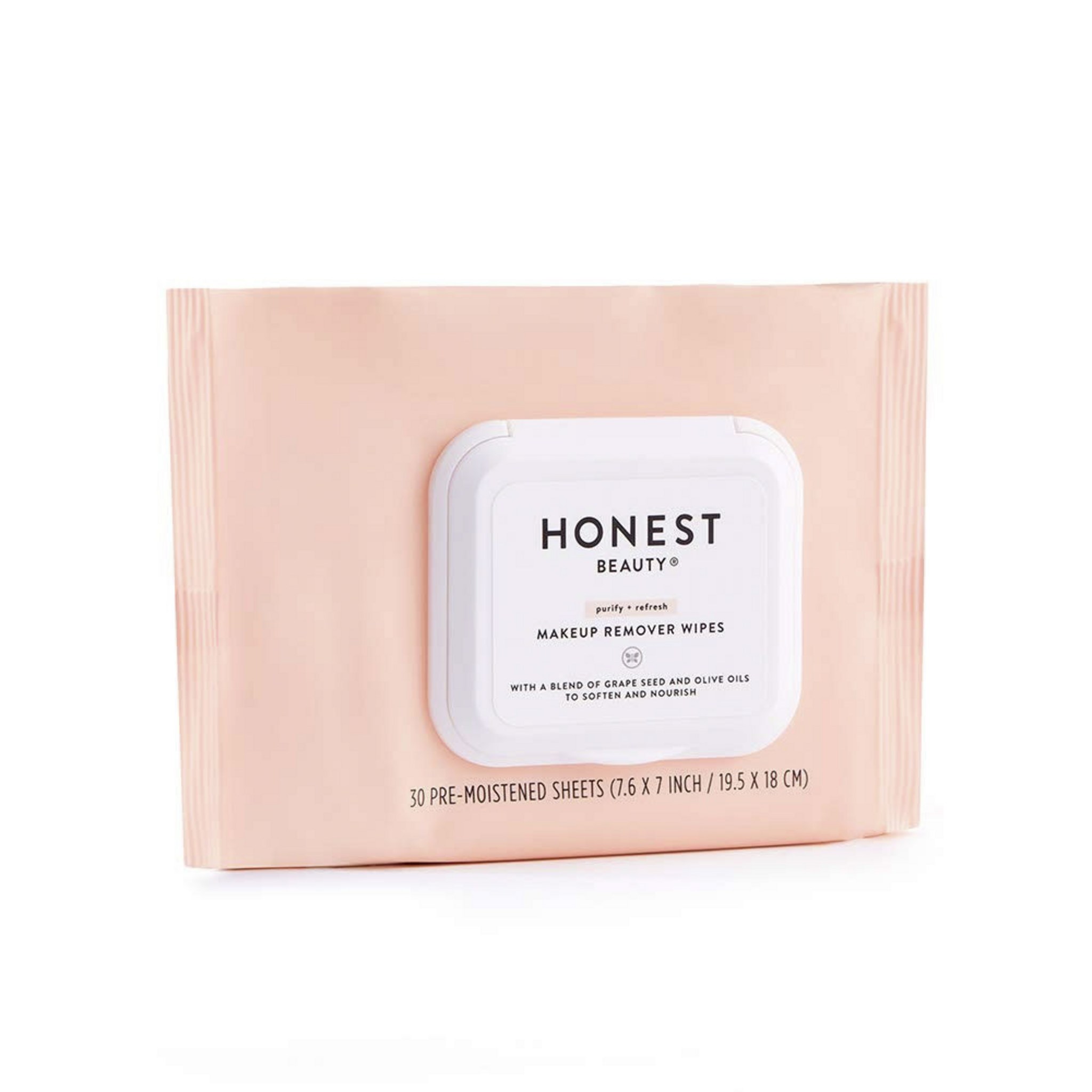 Honest Purify + Refresh Makeup Remover Wipes - Image 2