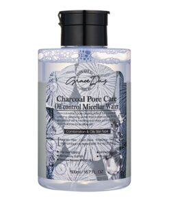 Graceday Charcoal Pore Care Oil Control Micellar Cleansing Water