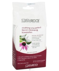 Giovanni Soothing Unscented Facial Cleansing Towelette
