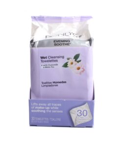 Pond's Evening Soothing Wet Cleansing Towelette Chamomile & White Tea 15.2 x 18.5cm