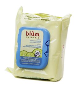 Bloom Naturals Daily Cleansing & Makeup Remover Towelette Cucumber + Aloe Vera Extract