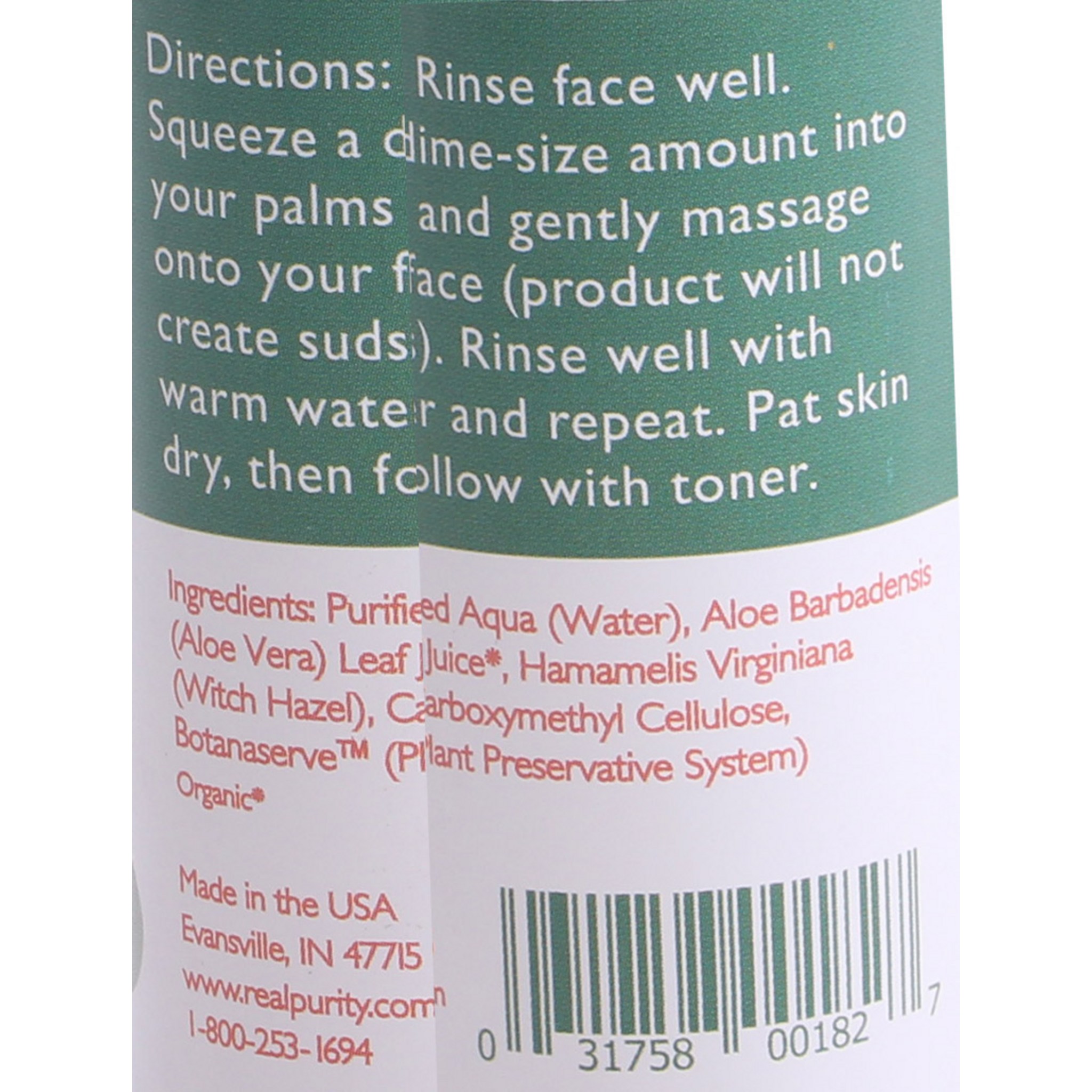Real Purity Cleansing Facial Gel - Image 2