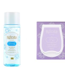 Bifesta Eye Makeup Remover + Cleansing Sheet Coenzyme Q10