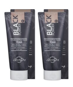 Graceday Black Powder Charcoal Pore Care Facial Cleansing Foam