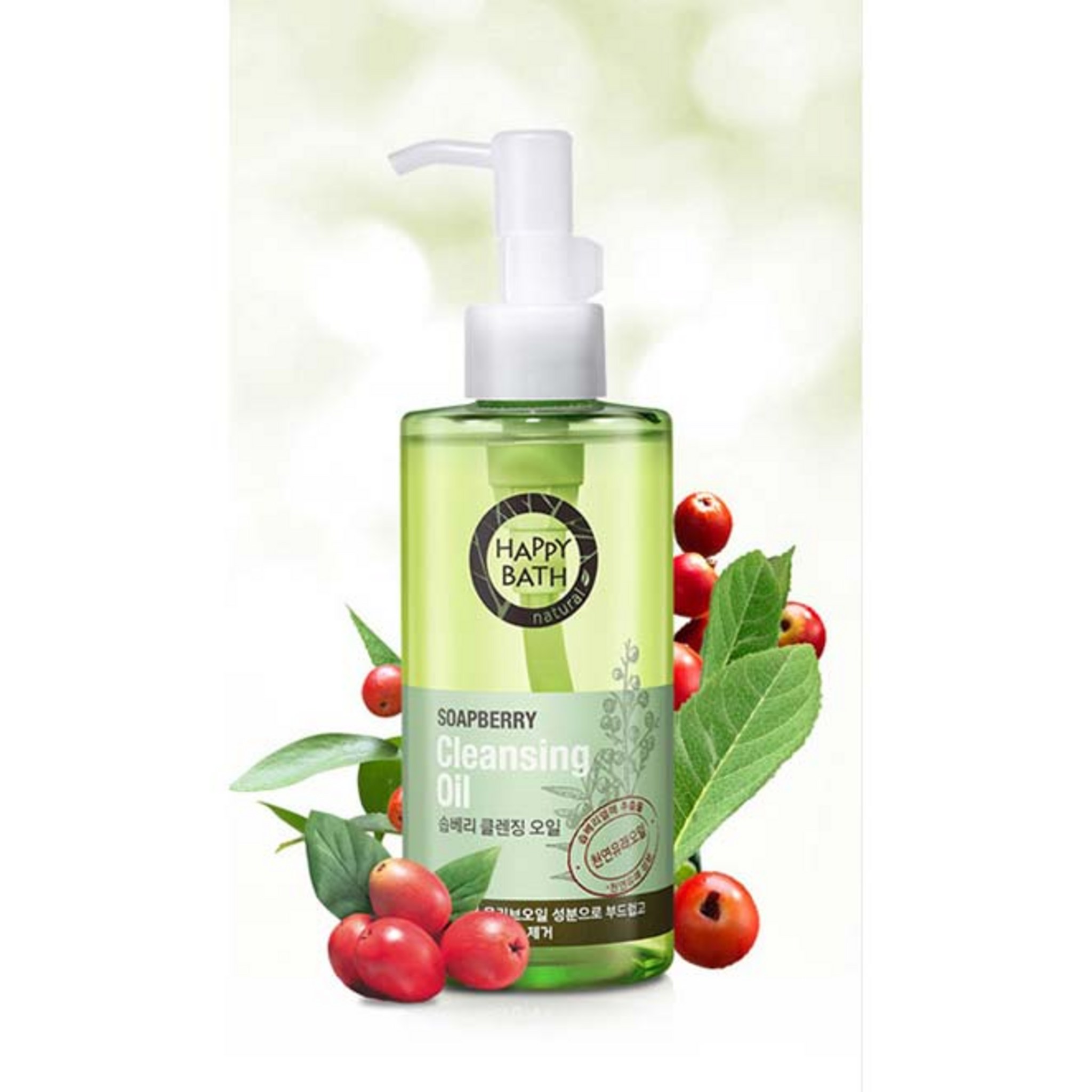 Happy Bath Soapberry Moisture Cleansing Oil - Image 3