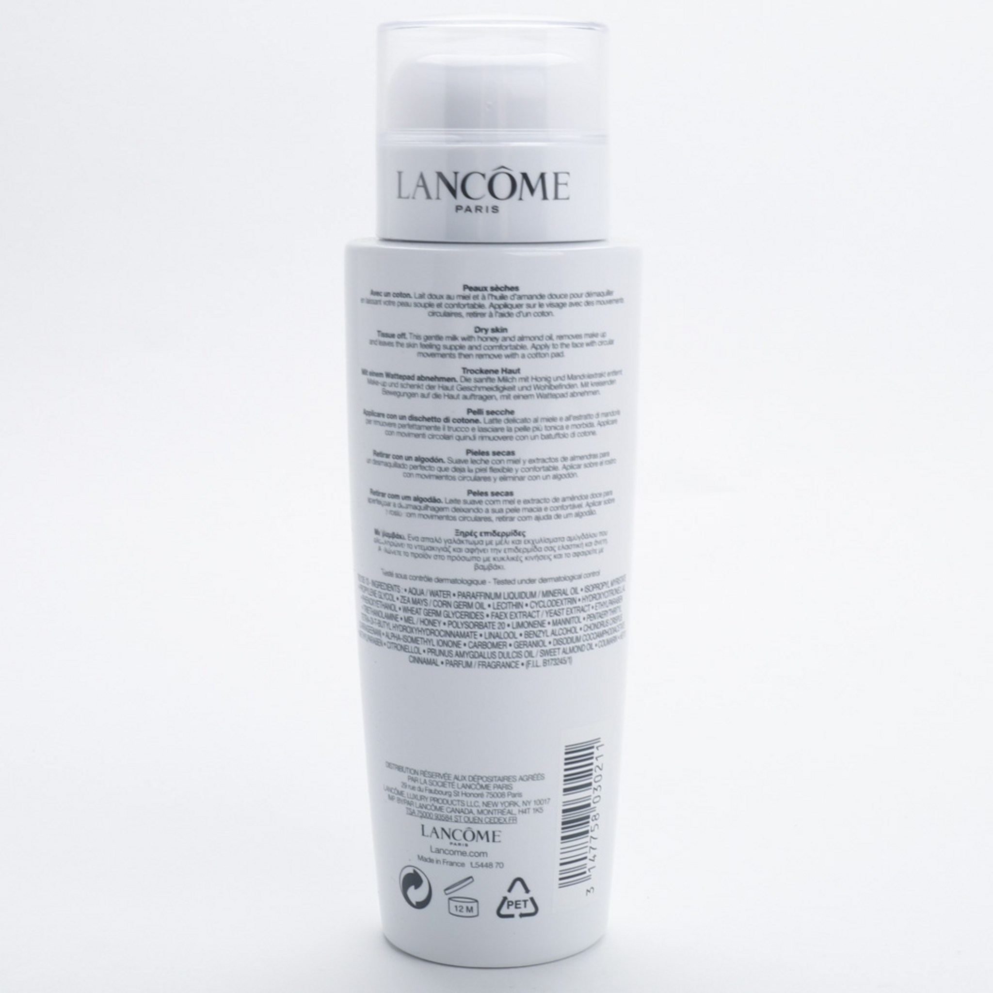 Lancome Les Galates Confort Makeup Remover Milk