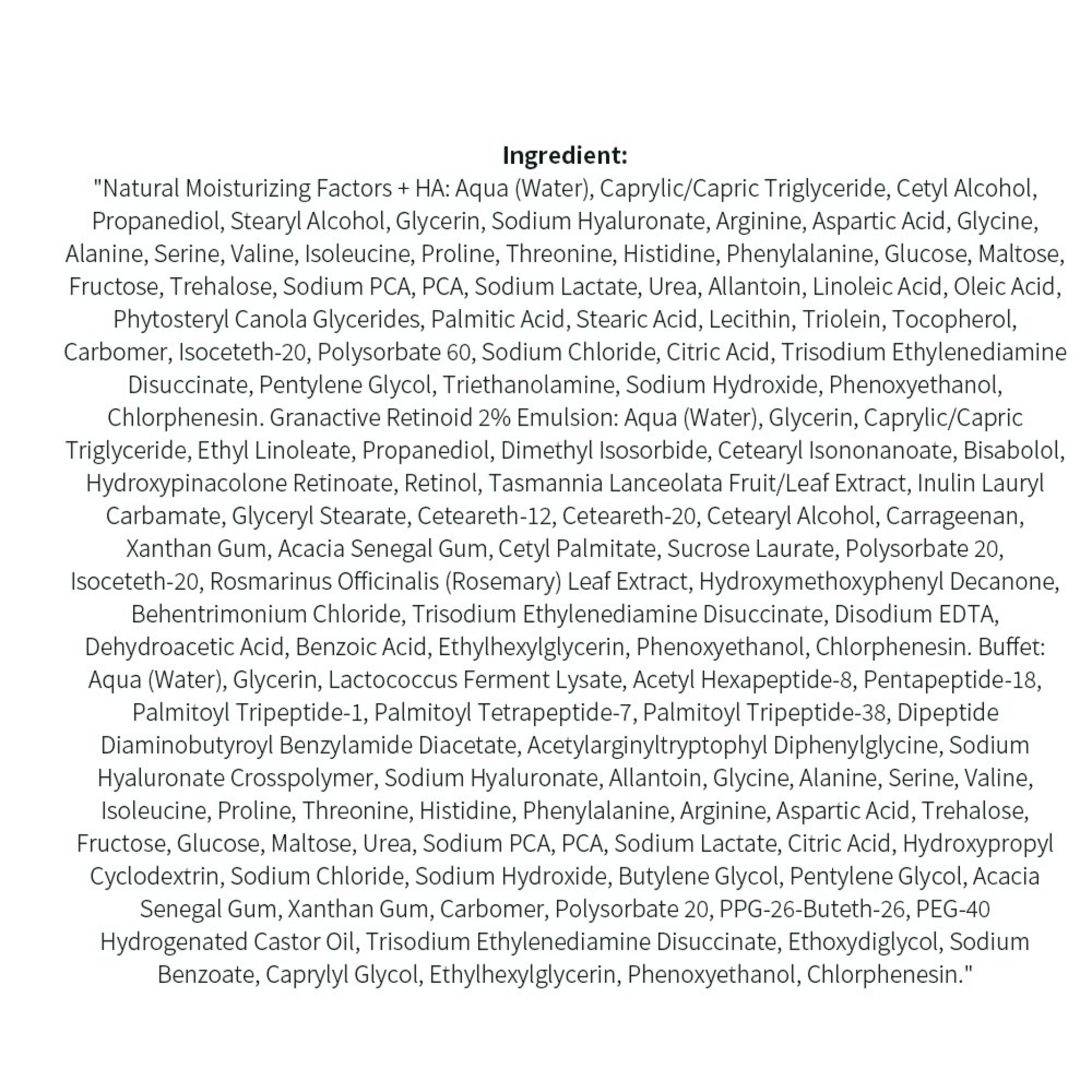 The Ordinary Natural Moisturizing Factor + HA + Granactive Retinoid 2% Emulsion + Buffet - Image 2