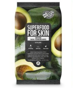 Farmskin Superfood Facial Cleansing Wipes Avocado