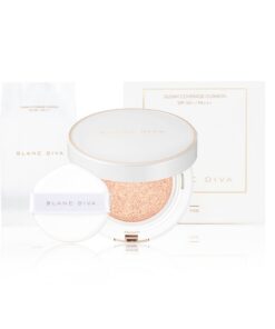 Blandiva Gleam Coverage Cushion Pact 13g + Refill 13g Set