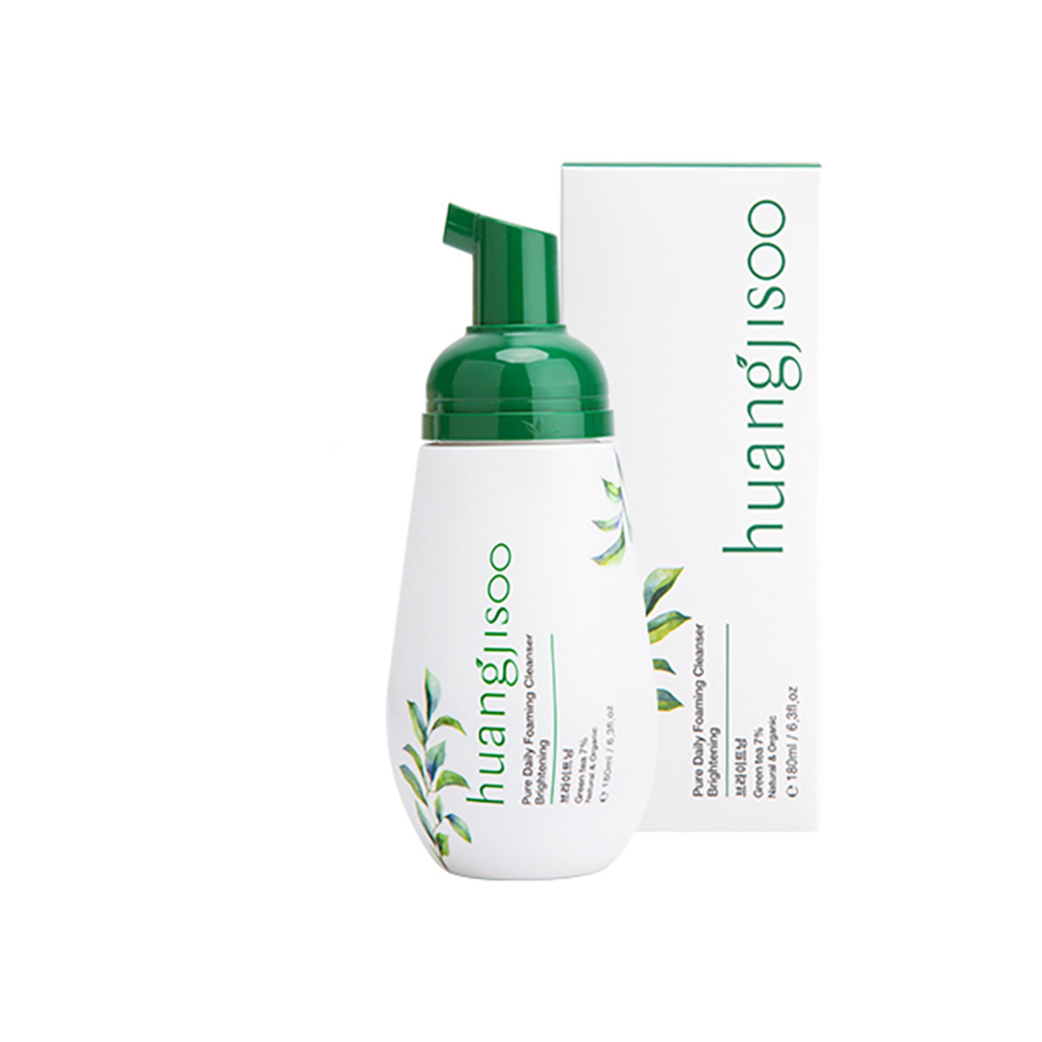 Hwangjisoo Pure Daily Foaming Cleanser Brightening - Image 2