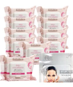 Evoluderm micellar cleansing tissue