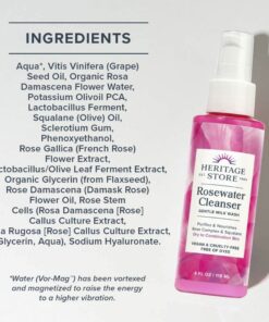 Heritage Store Rose Water Cleanser - Image 3