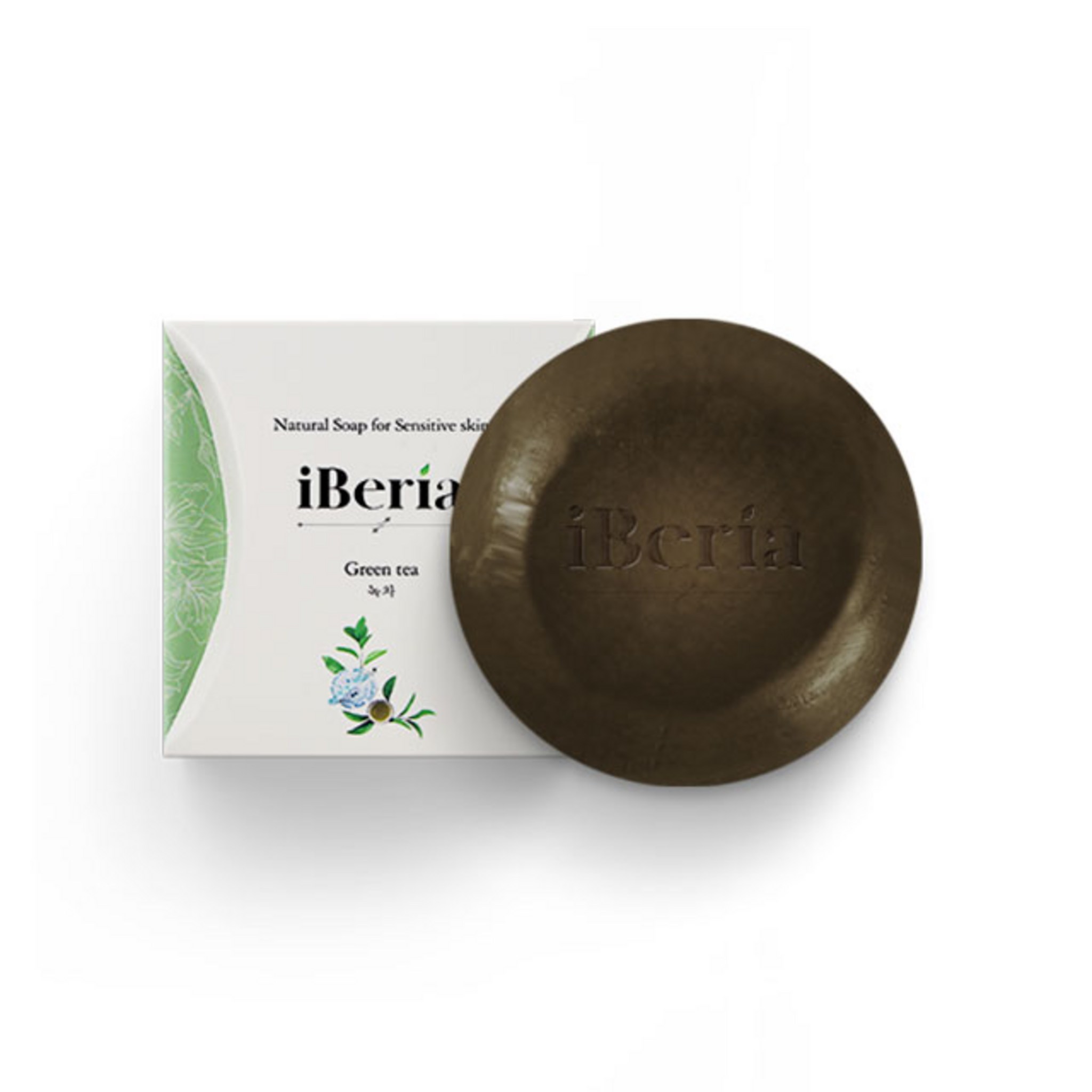 Iberia Skin Mild Soap Green Tea - Image 2