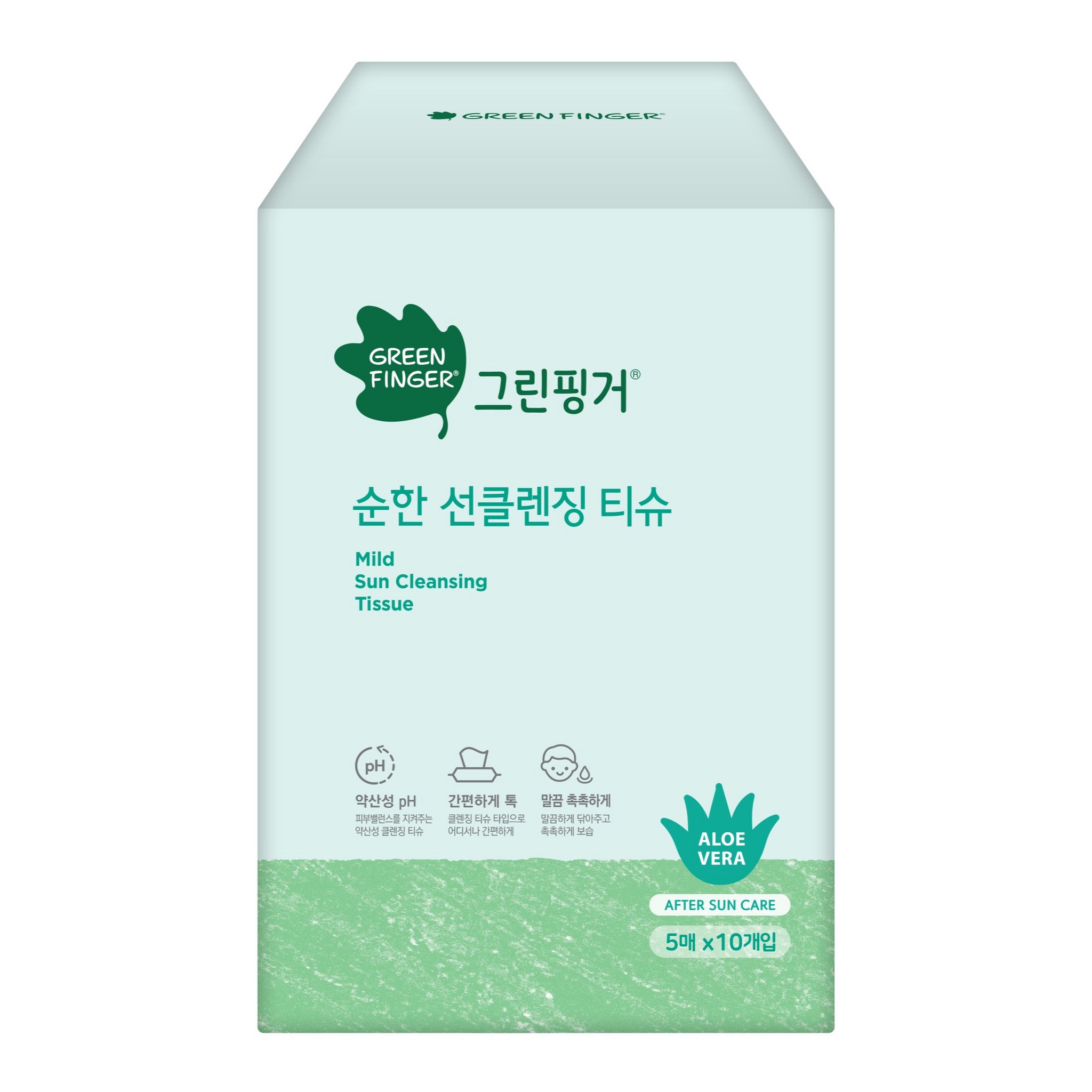 Greenfinger Mild Sun Cleansing Tissue - Image 2