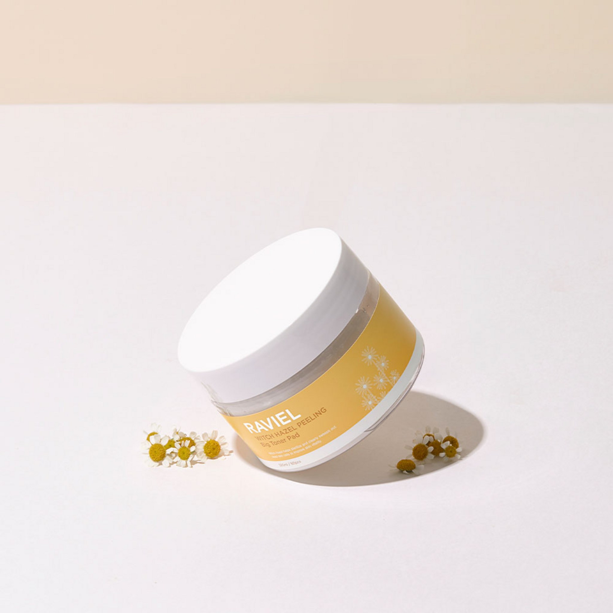 Raviel Witch Hazel Peeling Big Toner Pad 220ml - Image 5