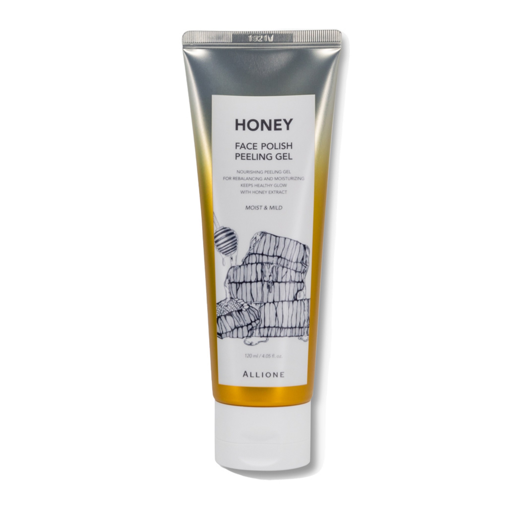 Alione Hypoallergenic Facial Exfoliation Sebum Removal Scalp Peeling Peeling Gel 2 Types 120g - Image 2