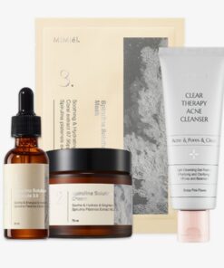 Mimiel Porcelain Skin Challenge 4 types set (Cleanser + Ampoule 3.0 + Cream + Mask)