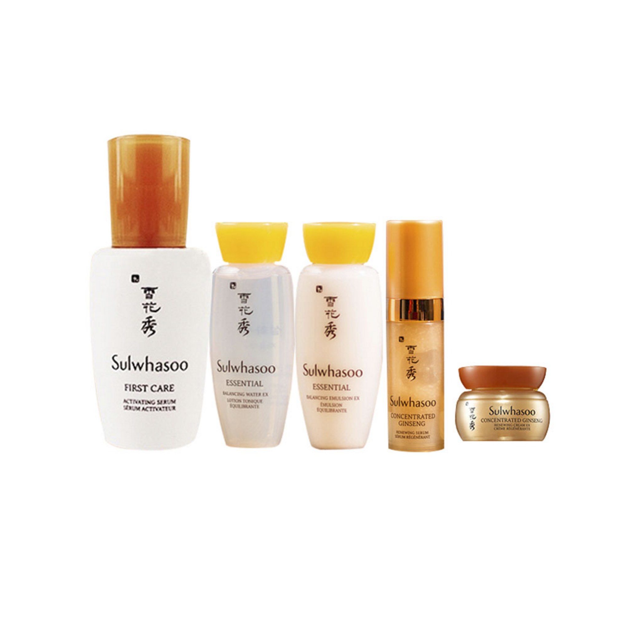Sulwhasoo Nourishing Ginseng 5 Types Sample Set - Image 9