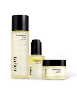 Taher Illumination Glow With Skin Care Toner + Ampoule + Cream Set