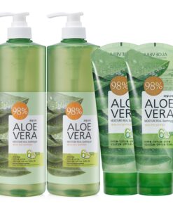 Kwailnara Aloe Vera Moisture Soothing Gel 1000ml + 150ml Set