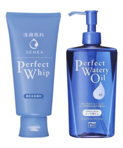 Shiseido Senka Perfect Whip N Cleansing Foam + Watery Cleansing Oil