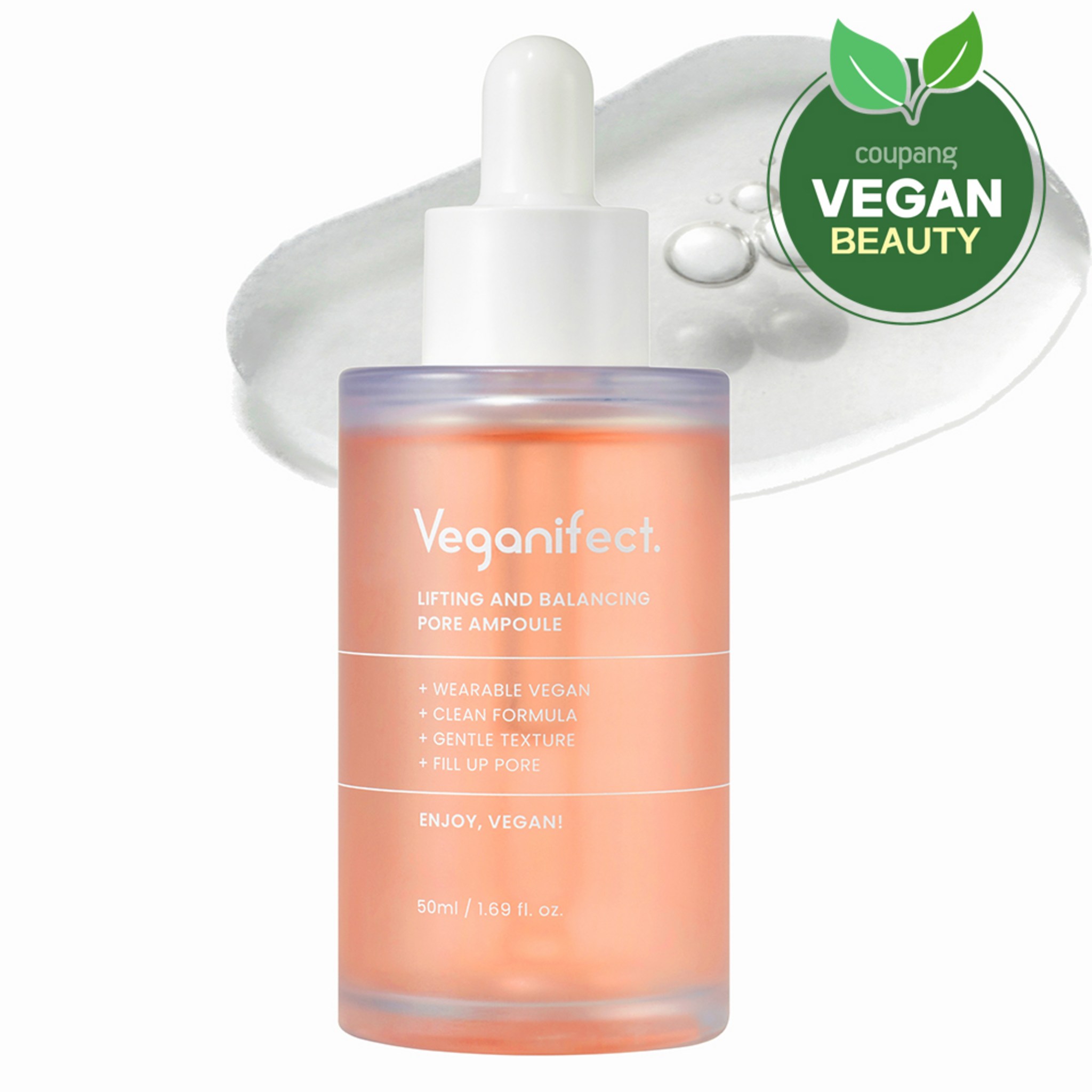 Vegan Effect Lifting & Balancing Tightening Pore Ampoule - Image 4