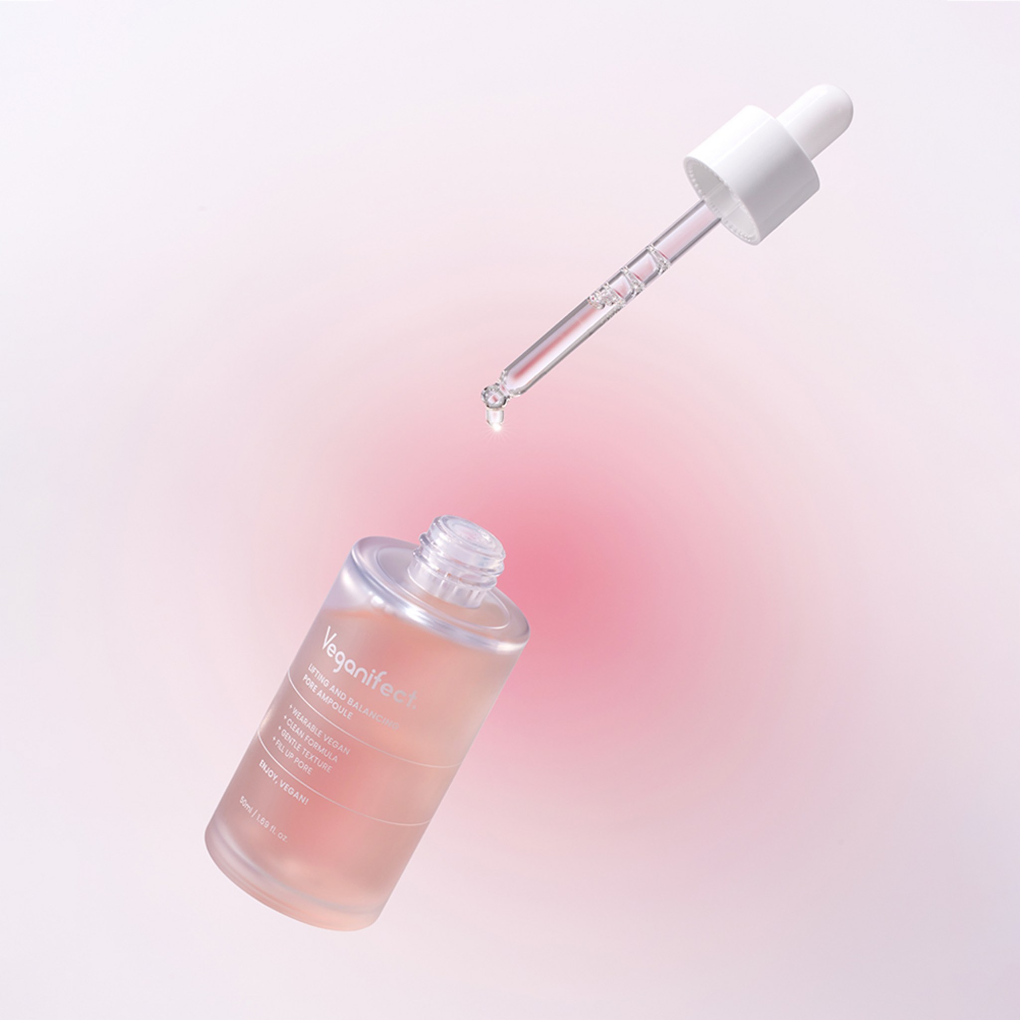 Vegan Effect Lifting & Balancing Tightening Pore Ampoule - Image 2