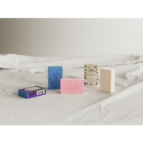 Lechatra 1802 Marseille Soap Donkey Milk Flavor 3p - Image 3