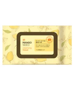 The Face Shop Mango Seed Silk Moisturizing Cleansing Tissue for Travel