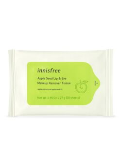 Innisfree Apple Seed Lip & Eye Makeup Remover Tissue 30ea