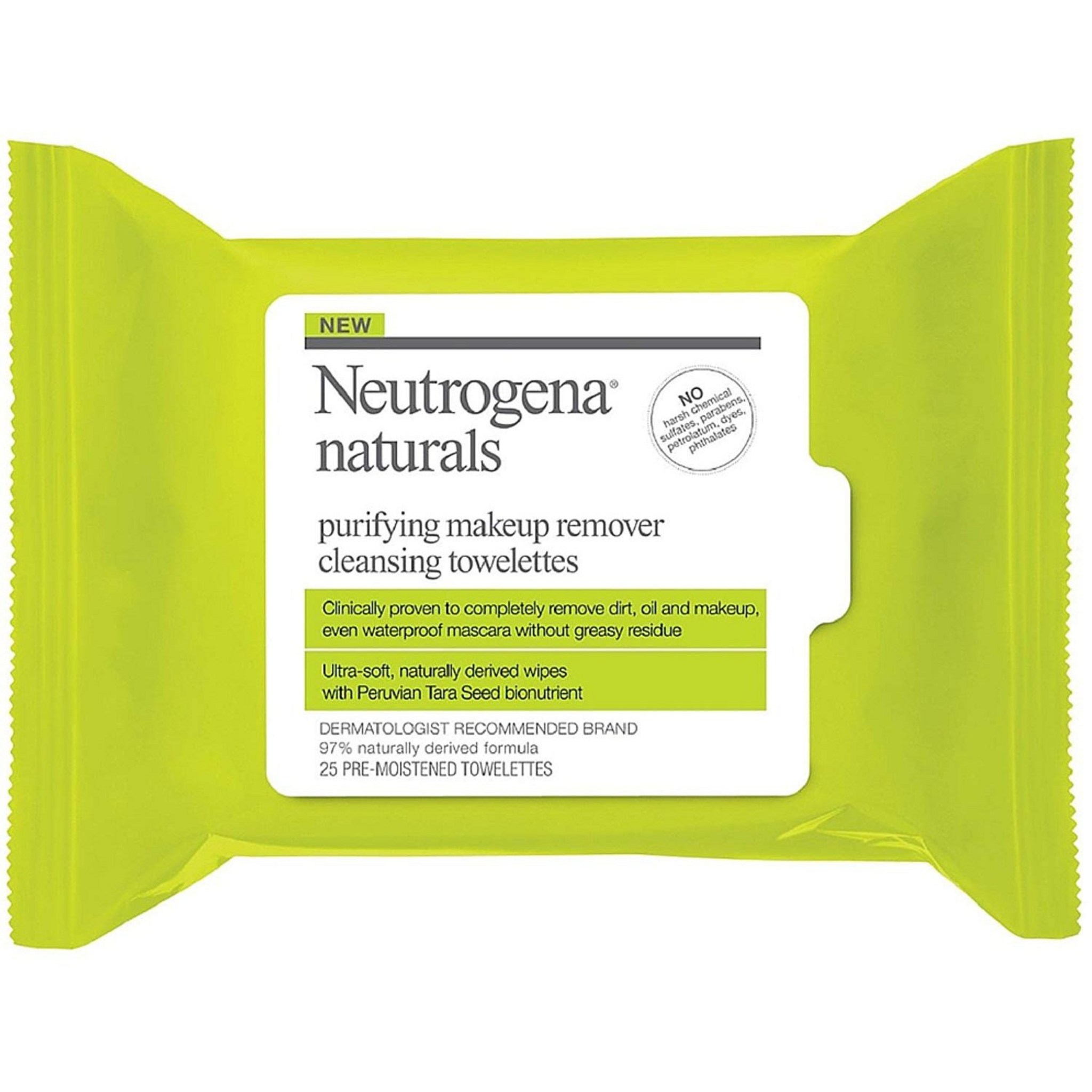 Neutrogena Natural Purifying Makeup Remover Cleansing Towelette - Image 3