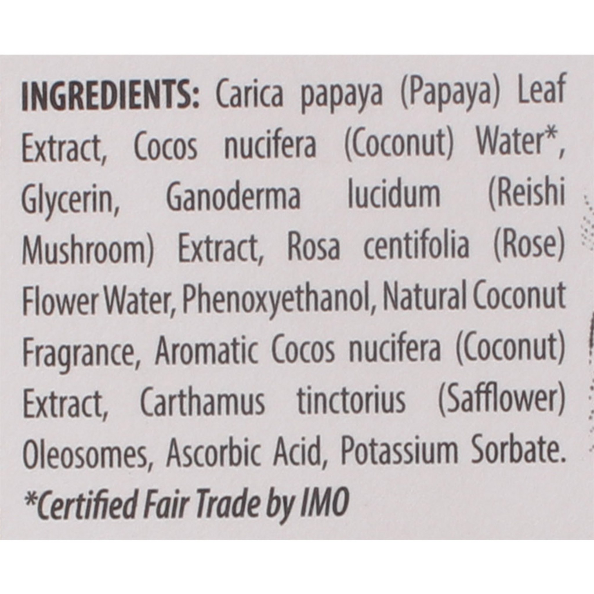 Alaffia Facial Mist Toning Coconut - Image 4