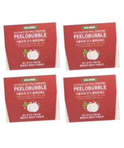 Ecogreen Pillow Bubble PLA Dry Cleansing Pad Round Shape