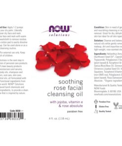 Now Foods Soothing Rose Facial Cleansing Oil