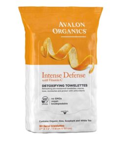 Avalon Organics Intensive Defense with Vitamin C Detoxifying Towelettes