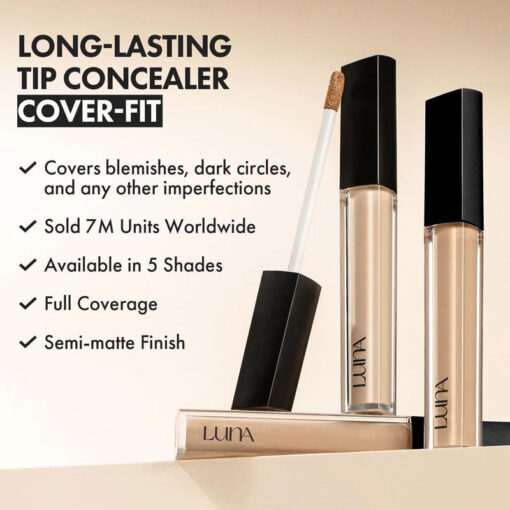 Long Lasting Tip Concealer Cover Fit - Image 6