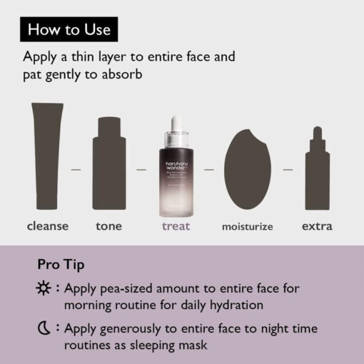 Black Rice Hyaluronic Botanical 2GF Wonderful Ampoule - Image 4