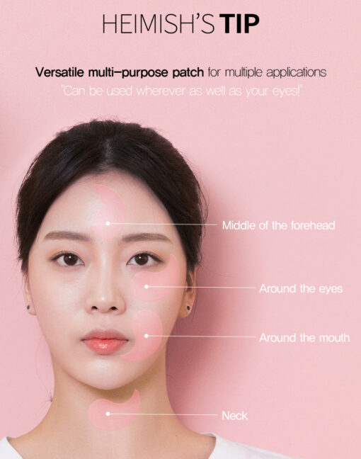 Bulgarian Rose Water Hydrogel Eye Patch - Image 3