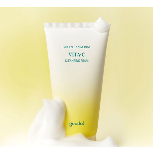 Green Tangerine Vita C Cleansing Foam - Image 4